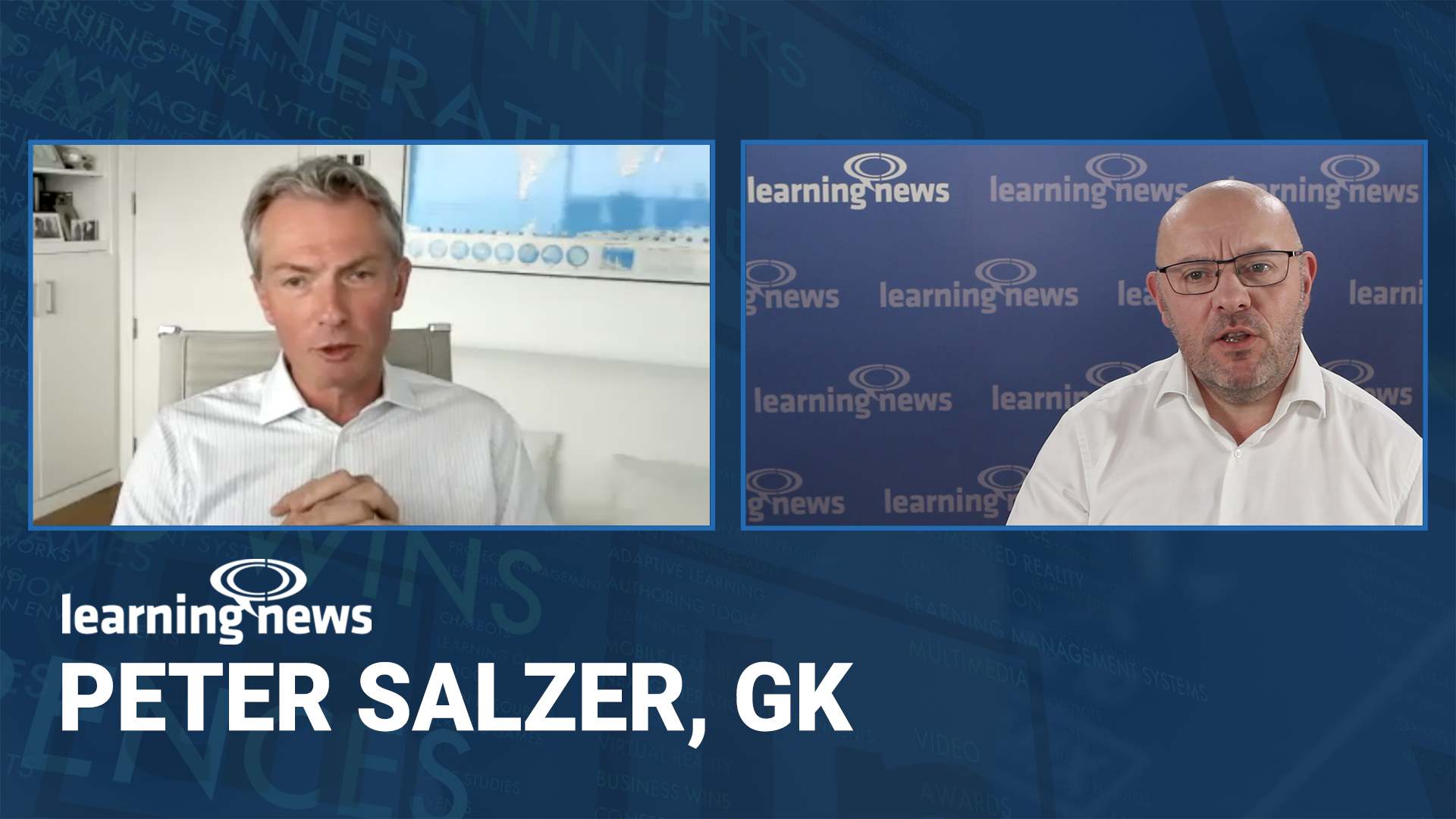 Peter Salzer, Global Knowledge, in discussion with Learning News